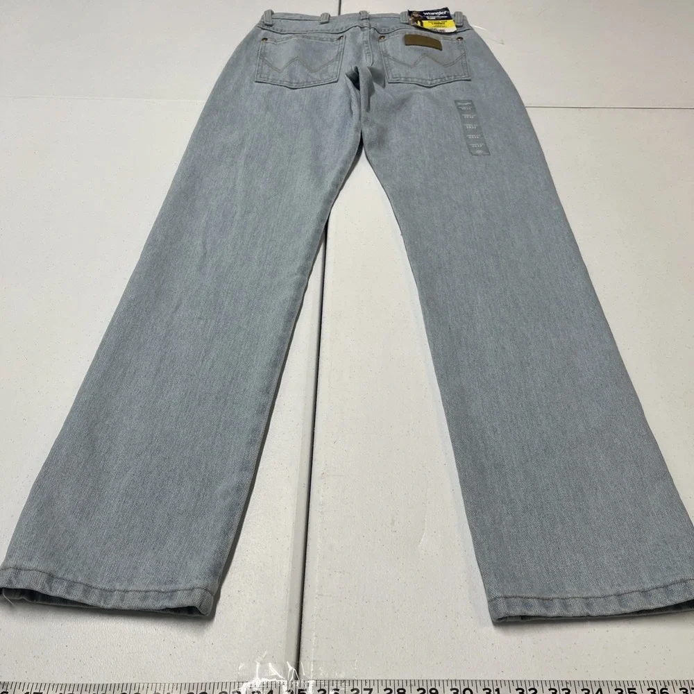 Wrangler Original Cowboy Cut Jeans Denim Natural Rise Slim Fit 3x32 Cowgirl